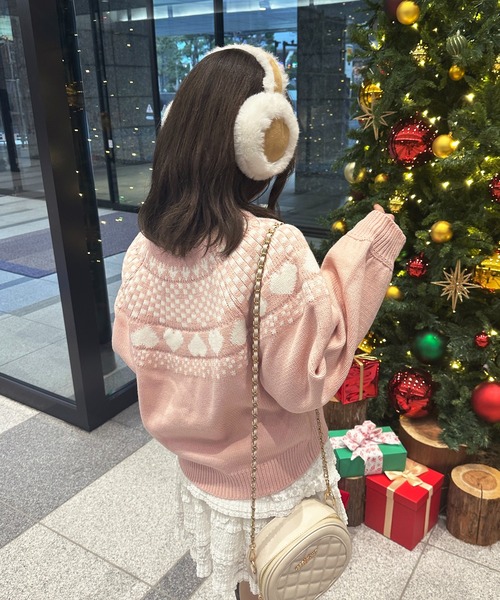 セール】ハートノルディックニット【ZOZOTOWN限定アイテム】（ニット