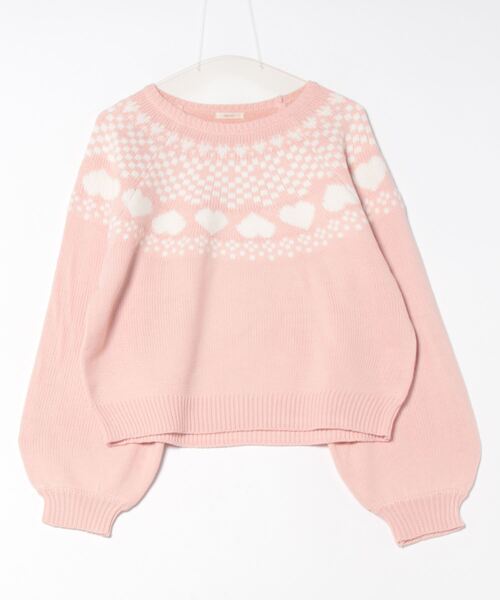 セール】ハートノルディックニット【ZOZOTOWN限定アイテム