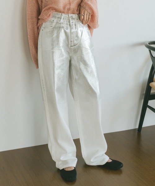 ⭐美品⭐686 ロクハチ スノーボード ウェア デニムプリント パンツS