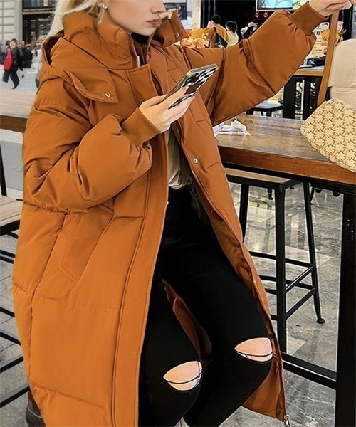 Dream garden（ドリームガーデン）の「フード付きロングダウンコート