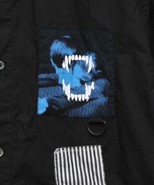 【7/27までSALE】【レア美品】UNDERCOVER ワークシャツ ブルー 全4色【BLUCO/ブルコ】2025SS「Garage S/S Stripe Work Shirts