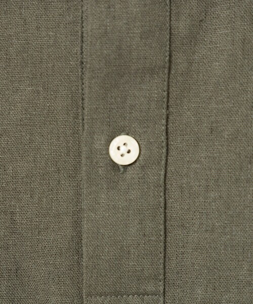 B:MING by BEAMS（ビーミングバイビームス）の「リネン ビッグ ポロシャツ（ポロシャツ・メンズ・ナチュラル/ブラック/オリーブ・S/M/L/XL）」の19枚目の写真