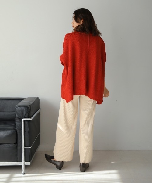 Bou Jeloud(ブージュルード)の「ベロアプリーツパンツ(その他パンツ・レディース・モカ/ホワイト系その他・38)」の16枚目の写真