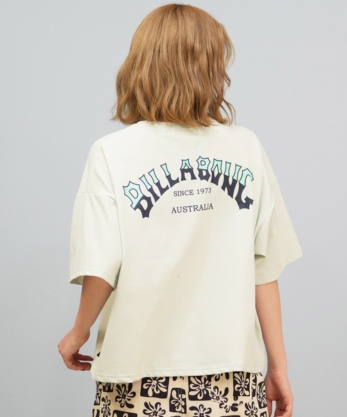 tシャツ BILLABONG/ビラボン REISSUE ARCHED RASH TEE UVケアラッシュガード BF01C-U02 レディース BILLABONG/ビラボン REISSUE ARCHED RASH TEE UVケアラッシュ