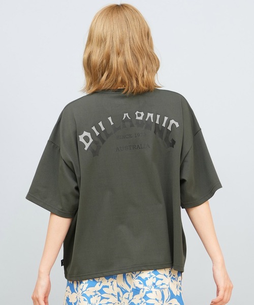 tシャツ BILLABONG/ビラボン REISSUE ARCHED RASH TEE UVケアラッシュガード BF01C-U02 レディース BILLABONG/ビラボン REISSUE ARCHED RASH TEE UVケアラッシュ