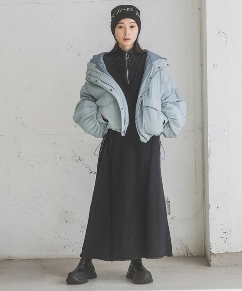 JEANASIS（ジーナシス）の「JSロゴニットワッチ/291123（ニットキャップ/ビーニー・レディース・ブラック/グレー・FREE）」の3枚目の写真