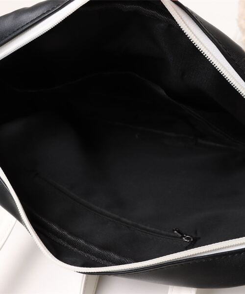 almo（アルモ）の「【LAMPOON】クリアボストンバッグ（ボストンバッグ・レディース・ブラック/ホワイト・FREE）」の17枚目の写真