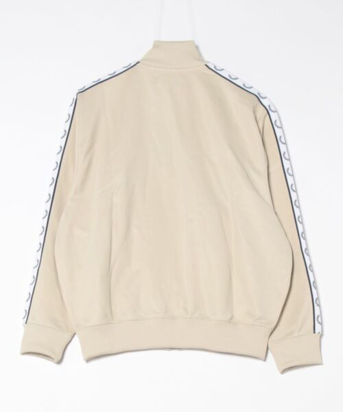 FRED PERRY（フレッドペリー）の「Taped Track Jacket／フレッドペリートラックジャケット（ジャージ・レディース・オートミール・10）」の6枚目の写真