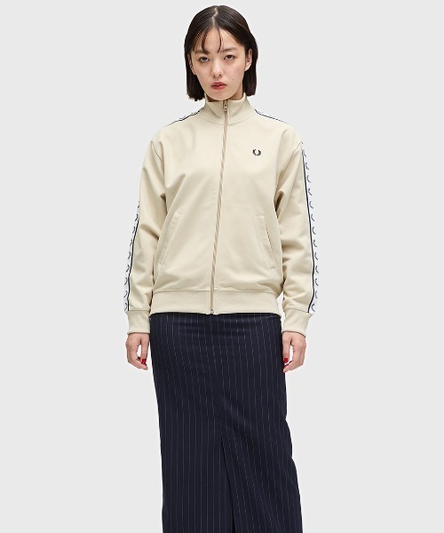 セール】Taped Track Jacket／フレッドペリートラックジャケット