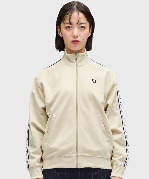 fredperry トラックジャケット FRED PERRY フレッドペリー ジャージ クロチェット テープ