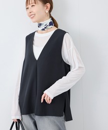 ROPE' PICNIC | セレモニー・通勤対応/クリアツイルジレベスト/花粉ガード・セットアップ対応(ベスト)