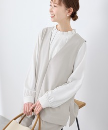 ROPE' PICNIC | 【花粉ガード】クリアツイルジレベスト/セレモニー・通勤対応・セットアップ対応(ベスト)