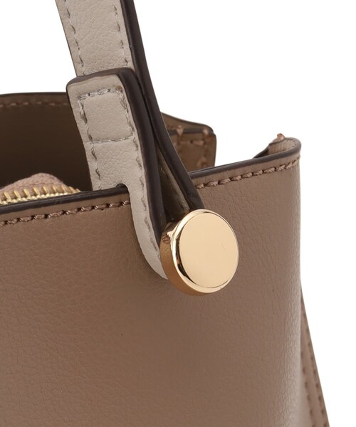 ESPERANZA（エスペランサ）の「2WAYハンドバッグ（ハンドバッグ・レディース・アイボリー/ブラック/グレイッシュベージュ/ダークブラウン・FREE）」の13枚目の写真