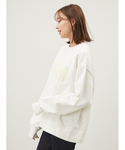 maa　　グラフィック スウェット　トップス　プルオーバー セール】グラフィックスウェットプルオーバー【手洗い可能】（T