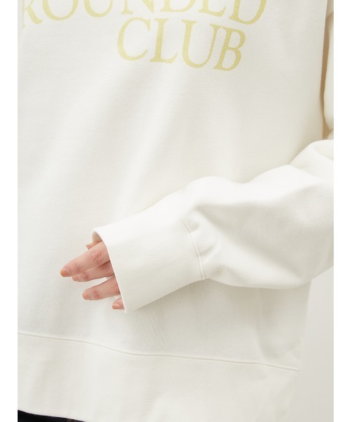 Mila Owen(ミラオーウェン)の「グラフィックスウェットプルオーバー【手洗い可能】(Tシャツ/カットソー・レディース・グレー/ホワイト/ブルー・FREE)」の9枚目の写真