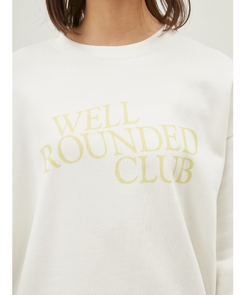 Mila Owen(ミラオーウェン)の「グラフィックスウェットプルオーバー【手洗い可能】(Tシャツ/カットソー・レディース・グレー/ホワイト/ブルー・FREE)」の11枚目の写真