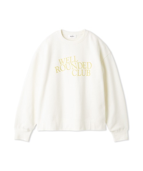Mila Owen(ミラオーウェン)の「グラフィックスウェットプルオーバー【手洗い可能】(Tシャツ/カットソー・レディース・グレー/ホワイト/ブルー・FREE)」の12枚目の写真