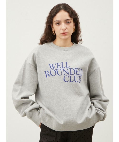 Mila Owen(ミラオーウェン)の「グラフィックスウェットプルオーバー【手洗い可能】(Tシャツ/カットソー・レディース・グレー/ホワイト/ブルー・FREE)」の17枚目の写真