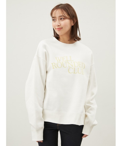 Mila Owen(ミラオーウェン)の「グラフィックスウェットプルオーバー【手洗い可能】(Tシャツ/カットソー・レディース・グレー/ホワイト/ブルー・FREE)」の15枚目の写真