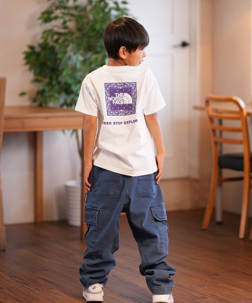 THE NORTH FACE（ザノースフェイス）の「THE NORTH FACE ノースフェイス Tシャツ NTJ32546 UVカット 紫外線対策（Tシャツ/カットソー・キッズ・ブラック/ネイビー/ホワイト・130cm/140cm/150cm/160cm）」の6枚目の写真