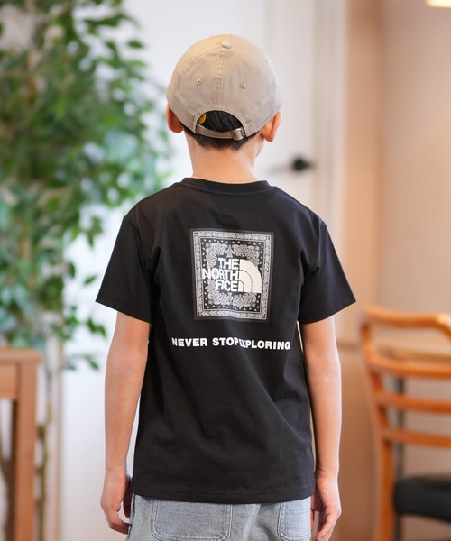THE NORTH FACE（ザノースフェイス）の「THE NORTH FACE ノースフェイス Tシャツ NTJ32546 UVカット 紫外線対策（Tシャツ/カットソー・キッズ・ブラック/ネイビー/ホワイト・130cm/140cm/150cm/160cm）」の9枚目の写真