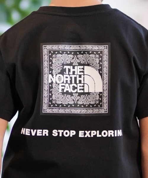THE NORTH FACE（ザノースフェイス）の「THE NORTH FACE ノースフェイス Tシャツ NTJ32546 UVカット 紫外線対策（Tシャツ/カットソー・キッズ・ブラック/ネイビー/ホワイト・130cm/140cm/150cm/160cm）」の13枚目の写真