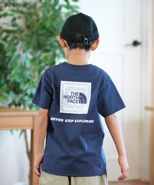 THE NORTH FACE（ザノースフェイス）の「THE NORTH FACE ノースフェイス Tシャツ NTJ32546 UVカット 紫外線対策（Tシャツ/カットソー・キッズ・ブラック/ネイビー/ホワイト・130cm/140cm/150cm/160cm）」の15枚目の写真