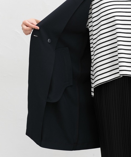 Honeys(ハニーズ)の「【ストレッチ・ウォッシャブル・イージーケア】セレモニー対応ロングジレ(ベスト・レディース・グレイッシュベージュ/ブラック/ネイビー・L/LL/M/S)」の16枚目の写真