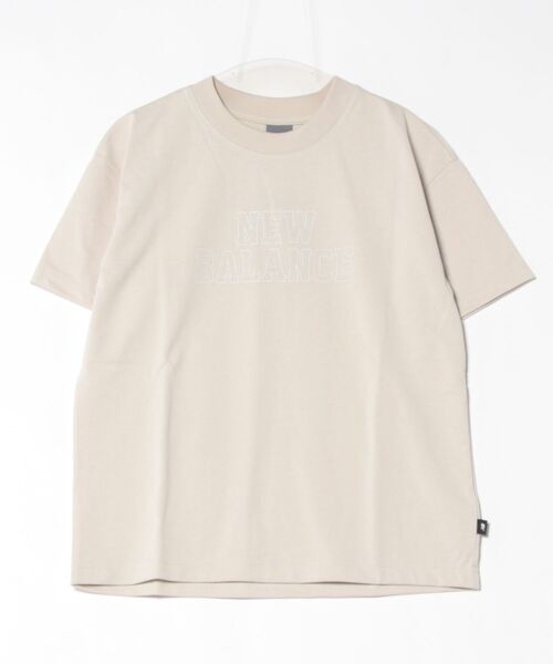 NEW BALANCE（ニューバランス）の「《New Balance》YT51008（Tシャツ/カットソー・メンズ・ホワイト系/ベージュ系その他/ブラック・140/150/160）」の3枚目の写真