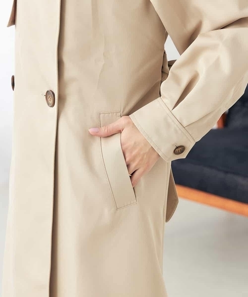 a.v.v(アーヴェヴェ)の「ゆるトレンチコート(トレンチコート・レディース・ベージュ・38/36)」の19枚目の写真