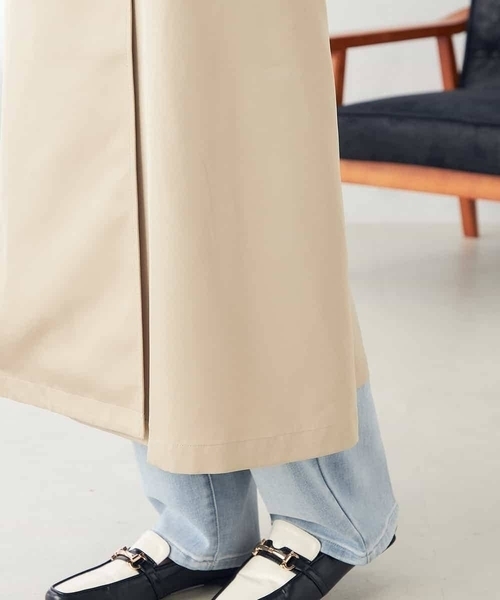a.v.v(アーヴェヴェ)の「ゆるトレンチコート(トレンチコート・レディース・ベージュ・38/36)」の20枚目の写真