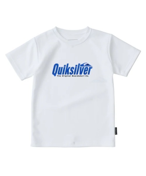 Quiksilver(クイックシルバー)の「REPLAY SS YOUTH /クイックシルバーキッズロゴ半袖ラッシュガード(水着)(ラッシュガード・キッズ・ホワイト/ブラック/ブルー/チャコールグレー・140/150/160/130)」の11枚目の写真