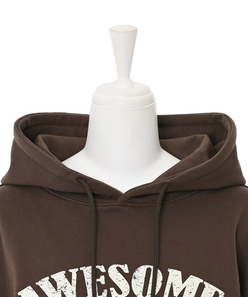 Narcissus（ナルシス）の「クロップドロゴパーカー（パーカー・レディース・ネイビー/ブラウン・FREE）」の10枚目の写真