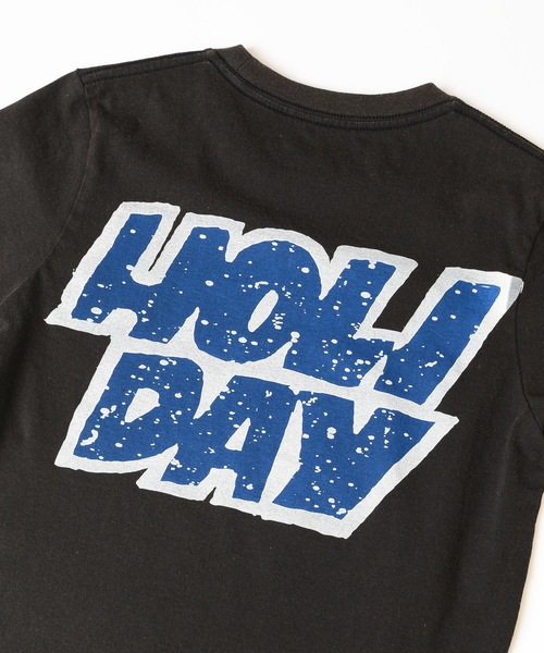 HOLIDAY（ホリデイ）の「SUPER FINE S/S T-SHIRT (TWO STEPS) スーパーファインショートスリーブTシャツ (トゥーステップス)（Tシャツ/カットソー・レディース・ブラック/ホワイト・XXS/XL）」の16枚目の写真