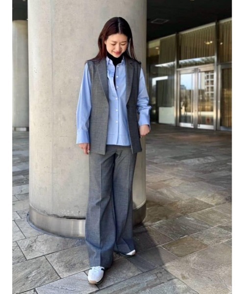 ESTNATION（エストネーション）の「ESTNATION / ハイウエストフレアパンツ（その他パンツ・レディース・グレー/ベージュ・36/38）」の11枚目の写真