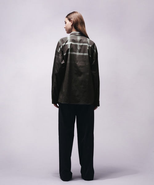 セール】GRADATION CHECK SHIRT/グラデーションチェックシャツ