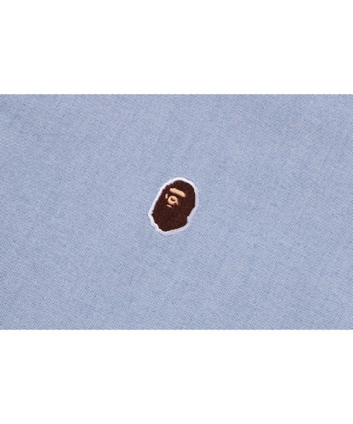 A BATHING APE（アベイシングエイプ）の「ONE POINT OXFORD SS SHIRT（シャツ/ブラウス・メンズ・ホワイト/ベージュ/ブルー/ブラック・X-LARGE/MEDIUM/XX-LARGE/LARGE/SMALL）」の14枚目の写真