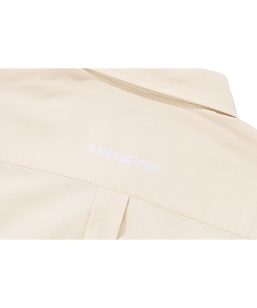 A BATHING APE（アベイシングエイプ）の「ONE POINT OXFORD SS SHIRT（シャツ/ブラウス・メンズ・ホワイト/ベージュ/ブルー/ブラック・X-LARGE/MEDIUM/XX-LARGE/LARGE/SMALL）」の17枚目の写真