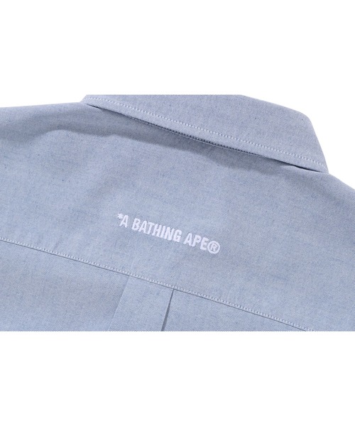 A BATHING APE（アベイシングエイプ）の「ONE POINT OXFORD SS SHIRT（シャツ/ブラウス・メンズ・ホワイト/ベージュ/ブルー/ブラック・X-LARGE/MEDIUM/XX-LARGE/LARGE/SMALL）」の18枚目の写真