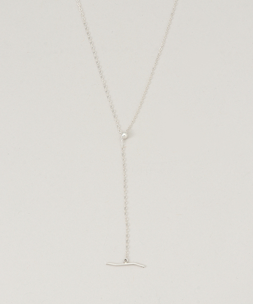 <Preek>DROP NECKLACE/ネックレス　(プリーク) PREEK/プリーク YU-KIN SILVER PENTAGRAM CHAIN LARI