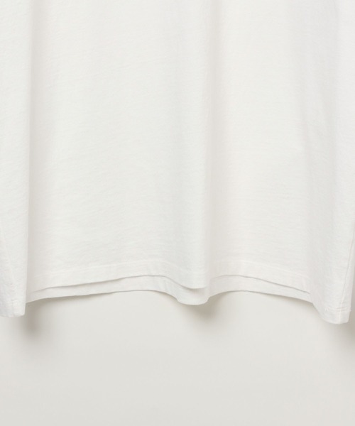 AMERICAN RAG CIE（アメリカンラグシー）の「【AMERICAN RAG CIE】ラインロゴTシャツ（ユニセックス）（Tシャツ/カットソー・レディース・ホワイト/ブラック・LARGE/MEDIUM）」の11枚目の写真