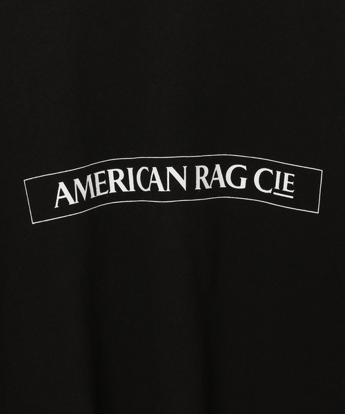 AMERICAN RAG CIE（アメリカンラグシー）の「【AMERICAN RAG CIE】ラインロゴTシャツ（ユニセックス）（Tシャツ/カットソー・レディース・ホワイト/ブラック・LARGE/MEDIUM）」の17枚目の写真