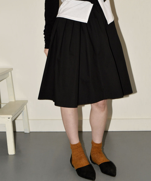 セール】A-line Medium Long Skirt / Aラインミディアムロング