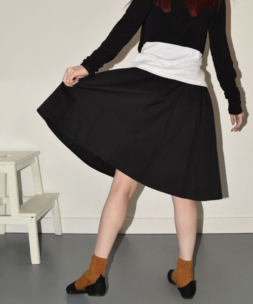 セール】A-line Medium Long Skirt / Aラインミディアムロング