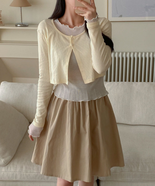 セール】A-line Medium Long Skirt / Aラインミディアムロング
