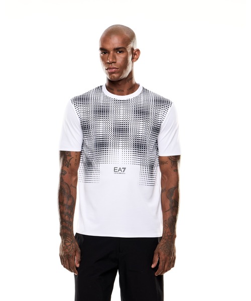 tシャツ 「エンポリオ アルマーニ EA7」Tennis Pro クルーネックTシャツ VENTUS7テクニカルファブリック レディース Tennis Pro crew-neck T-shirt in VENTUS7 technical fabric | EA7