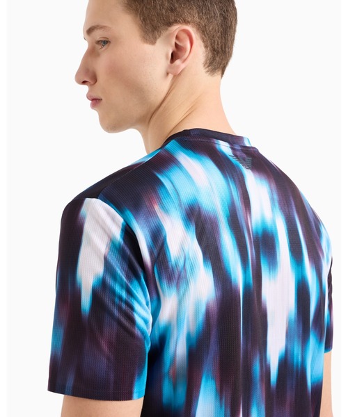 EMPORIO ARMANI EA7（エンポリオアルマーニイーエーセブン）の「【エンポリオ アルマーニ EA7】Tennis Pro クルーネックTシャツ VENTUS7テクニカルファブリック（Tシャツ/カットソー・メンズ・ホワイト/ホワイト系その他/その他・LARGE/MEDIUM/X-LARGE/X-SMALL/XX-LARGE/SMALL）」の5枚目の写真