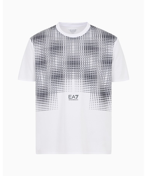 EMPORIO ARMANI EA7（エンポリオアルマーニイーエーセブン）の「【エンポリオ アルマーニ EA7】Tennis Pro クルーネックTシャツ VENTUS7テクニカルファブリック（Tシャツ/カットソー・メンズ・ホワイト/ホワイト系その他/その他・LARGE/MEDIUM/X-LARGE/X-SMALL/XX-LARGE/SMALL）」の8枚目の写真