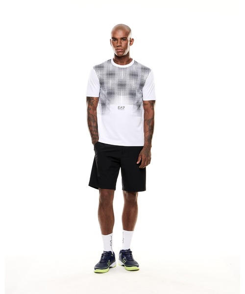 EMPORIO ARMANI EA7（エンポリオアルマーニイーエーセブン）の「【エンポリオ アルマーニ EA7】Tennis Pro クルーネックTシャツ VENTUS7テクニカルファブリック（Tシャツ/カットソー・メンズ・ホワイト/ホワイト系その他/その他・LARGE/MEDIUM/X-LARGE/X-SMALL/XX-LARGE/SMALL）」の11枚目の写真