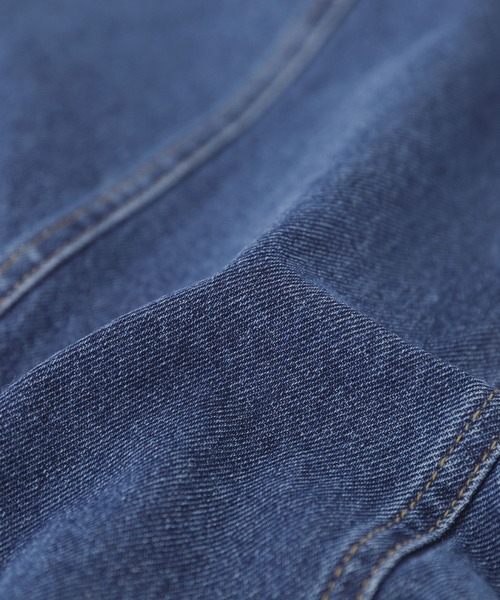 n'OrLABEL（ノアールレーベル）の「『フロントジップデニムジャンスカ』（ジャンパースカート・レディース・ブルー/ネイビー・2/1）」の11枚目の写真